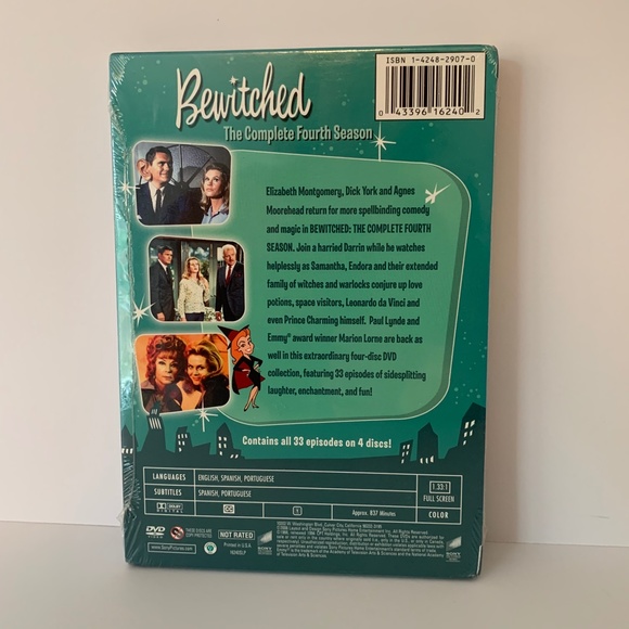 Bewitched Complete Fourth Season DVD - New - Picture 2 of 4